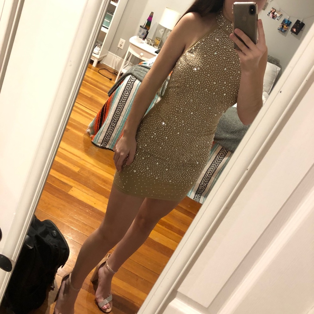 mini jeweled dress